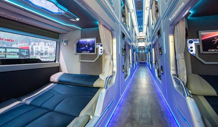Vip 24 cabin Viet Nam Bus